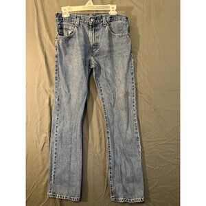 Levis 517 Jeans Mens 32x32 Blue Denim  Bootcut Cowboy Red Tab Pants